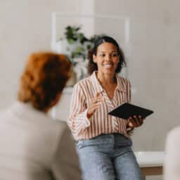 Group Business Meeting at Bright Office